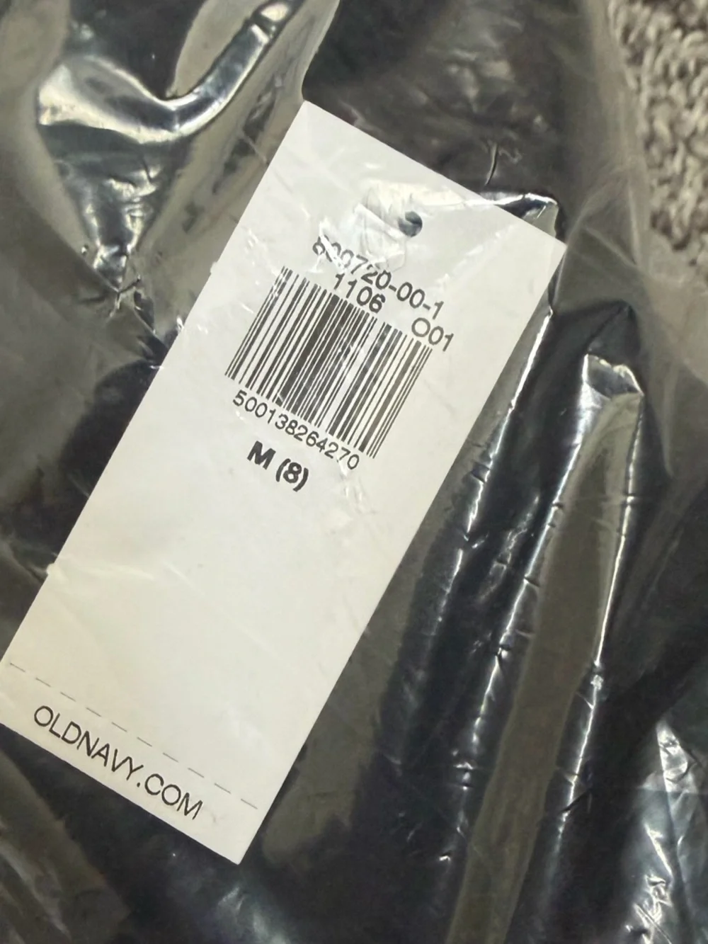 NWT Old Navy Boys Black Hooded Puffer Jacket Coat Size M (8)